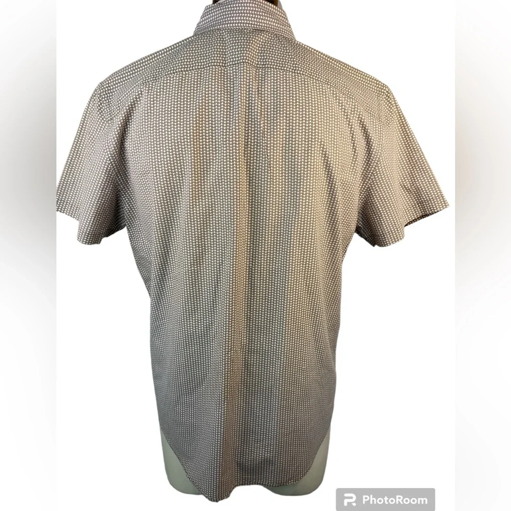 Gap Short Sleeve Button Up Shirt Men’s Large